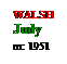 Text Box: WALSH
Judy
m: 1951
