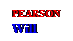 Text Box: PEARSON
Will
