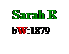 Text Box: Sarah R
bW:1879
