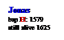 Text Box: Jonas
bap H: 1579
still alive 1625

