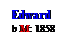 Text Box: Edward
b M: 1858

