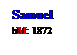 Text Box: Samuel
bM: 1872
